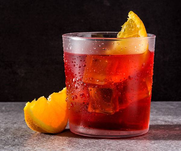 Boulevardier cocktail made with Sons of Mitch's Tennessee Whiskey