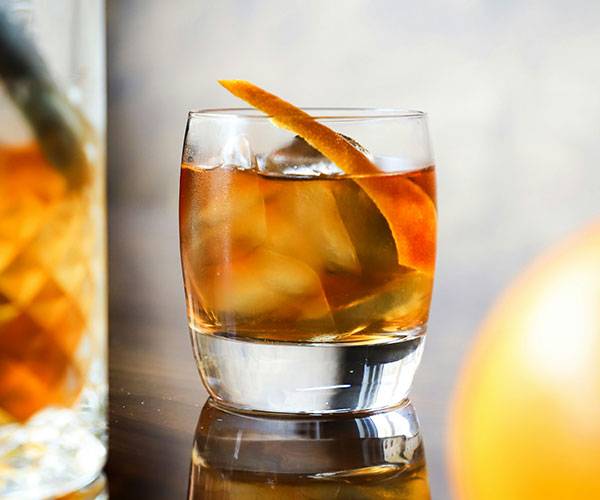 Old Fashioned cocktail made with Sons of Mitch's Tennessee Whiskey